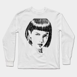 Beautiful Woman Portrait Long Sleeve T-Shirt